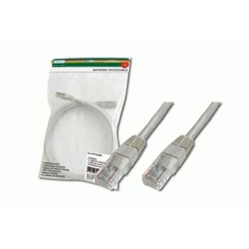 Digitus сетевой кабель DK-1512-100, 10 м, CAT 5e, U/UTP, RJ-45 8P8C, серый, PVC AWG 26/7 (DK-1512-100)