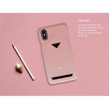 VixFox Чехол CSBS-iPh-XS-pink, 5.8'', розовый, Совместим с Apple iPhone XS/X, веганская кожа, нескользящая поверхность (CSBS-iPh-XS-pink)