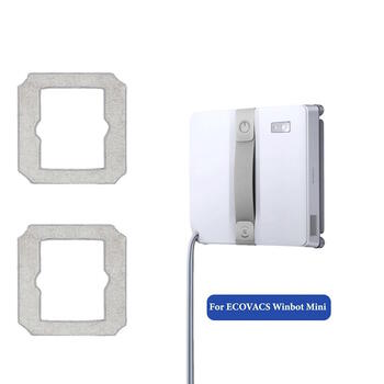 Моп-салфетка для мытья окон для робота Winbot Mini стираемая W-CC02-0012 Ecovacs (W-CC02-0012)