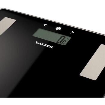 Salter Ванные весы 9150 BFEU12, 1.5kg, 440mm, 334mm, 43mm, 2xAAA, LCD, 8 пользователей, 180kg, 1g точность, анализ жира в теле (9150 BFEU12)