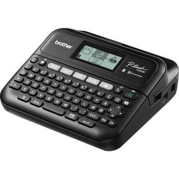 Brother Принтер для этикеток PT-D460BTVP PTD460BTVPZW1, 3.5-18mm, 30mm/s, Bluetooth 5.0, 70 этикеток, 5 строк печати (PTD460BTVPZW1)