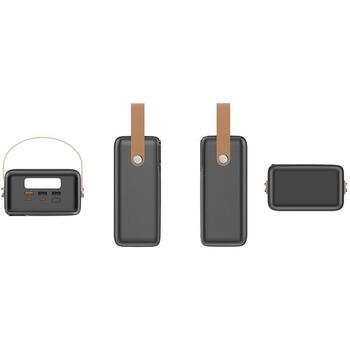 Tracer 47826 Prime-V8 80000mAh QC22.5W+PD20W Power Bank, Black (TRABAT47826)