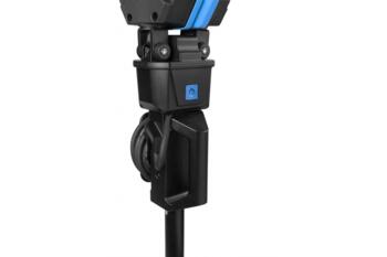 Hogert prožektors ar statīvu HT1E455, 10000lm, IP54, IK08, 3m kabelis, 56 SMD LED, 6500K, 100-240V (HT1E455)