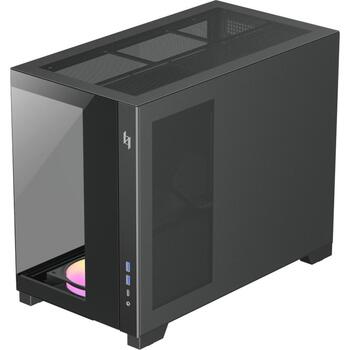 Gamemax korpuss NEX C33 BK, Micro ATX, 5 paplašināšanas sloti, 1x3.5
