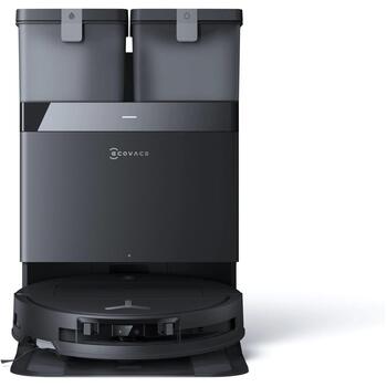 Ecovacs робот-пылесос DEEBOT T50 OMNI Gen3, 25000 Па, 210 мин, 5200 мАч, влажная и сухая уборка, док-станция, Wi-Fi, черный (DEEBOT T50 Gen3 Bk)