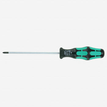 Wera skrūvgriezis 05008706001, PH #0, 100mm, 181mm, Kraftform rokturis, pretrites aizsardzība (05008706001)