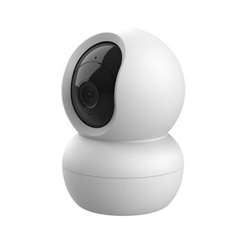 Trust внутренняя WiFi IP камера IPCAM-2800 71366 3MP PTZ 360° ночное видение 8m обнаружение движения Белый (71366)
