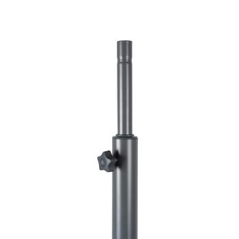 Eurom Floorstand Round Base statīvs infrasarkanajam sildītājam regulējams 138–175cm apaļa pamatne universāls tērauds (334012)