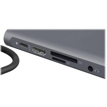 Raidsonic док-станция IB-DK4040-CPD, USB-C, HDMI 3840x2160@30Hz, VGA 1920x1080@60Hz, 3x USB 3.0 Type-A 5Gbps (IB-DK4040-CPD)