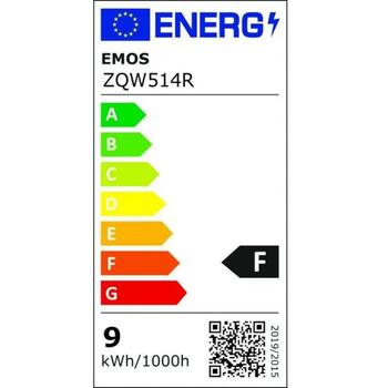 Emos LED лампочка GoSmart A60 ZQW514R, 9 W, 806 lm, RGB, 220-240 V~, Wi-Fi, 50/60 Hz, 200°, 2700-6500 K, E27 (ZQW514R)