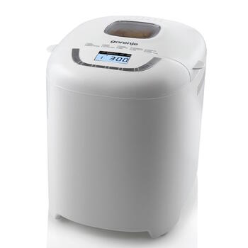 Хлебопекарная машина мощностью 550 W, с 15 программами и LCD-дисплеем BM910WII Белый Gorenje (BM910WII)