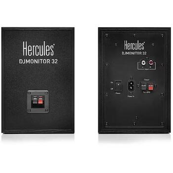 Hercules DJMonitor 32 4780885, 60-20000 Гц, 15 Вт, 60 Вт, 7,62 см, черный, MDF, 2 динамика (4780885)