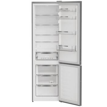 Indesit Комбинированный холодильник INKS 1401 S4E, 202.5см, 266л, 120л, 38дБ, класс E, серебристый, отдельностоящий, Low Frost (INKS 1401 S4E)