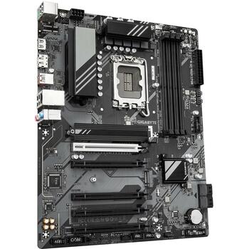 Gigabyte Mātesplate B760 DS3H GEN5, LGA 1700, 8+2+1 fāzes VRM, līdz 5600MHz DDR5, 2xPCIe 4.0 M.2, 1GbE LAN, USB 3.2 Gen 2x2 (B760 DS3H GEN5)