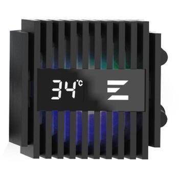 Zalman жидкостный кулер для процессора ALPHA2 V2 A24 BLACK, 240мм, 2x120мм, 3300об/мин, 33.9дБ, ARGB, PWM, LGA1851/1700/1200/115X (ALPHA2 V2 A24 BLACK)