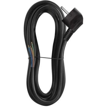 Emos Кабель питания S18323, 3м, 3x1,5мм2, черный, PVC, H05VV-F 3G, 1 шт, подвесной (S18323)