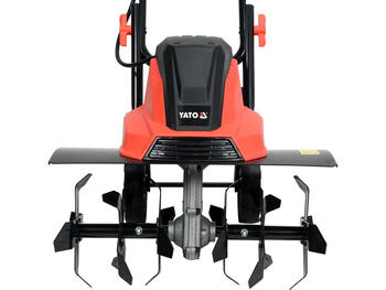 Yato elektriskais kultivators YT-84850, 1500W, 450mm, 220mm, 80.4dB, 2 aizmugurējie riteņi, metāls (YT-84850)