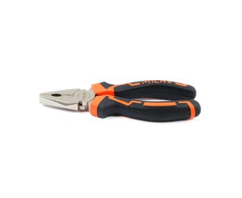 Kombinētās knaibles ar divkomponentu rokturi Cr-V, 160 mm 35-001 POLAX (35-001)