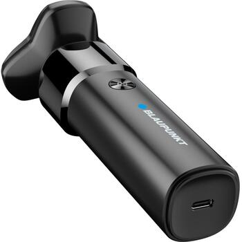Blaupunkt MSR502 триммер для бороды, ротационный, 3 головки, Li-Ion, 70 мин, USB-C, 60 мин, черный (MSR502)