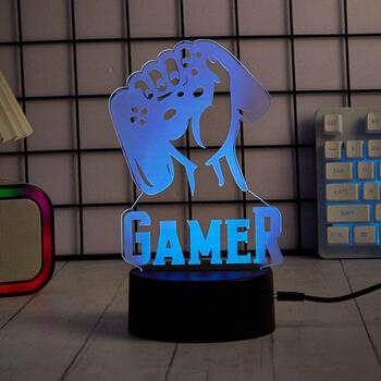 Manta Dekoratīvā lampa SNL122RGB, 5W, 11.7cm, 10cm, 19.5cm, 3xAA, 5V, 2m, 16 krāsas, tālvadības pults (SNL122RGB)