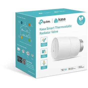 TP-LINK KE100 Kasa умный термостатический радиаторный клапан, 3.0V DC, 32 радиатора, белый, геозонирование (KE100)