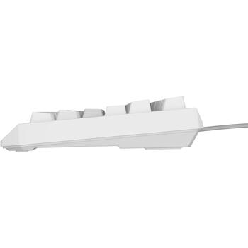 Genesis Thor 230 TKL механическая игровая клавиатура NKG-2080, проводная, USB Type-C, 87 клавиш, Outemu Brown, RGB, белая (NKG-2080)