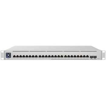 Ubiquiti Управляемый коммутатор 24 PoE USW-Enterprise-24-PoE, 12x10/100/1000 Mbps, 12x100/1000/2500 Mbps, 2xSFP+, 24xPoE+, 550W (USW-Enterprise-24-PoE)