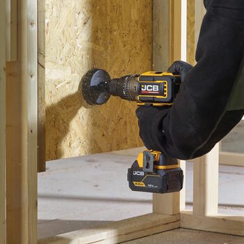 JCB JCB-18PCD-160 Professional 18V бесщеточная дрель-шуруповерт для тяжелого сверления и закручивания 160Нм патрон ROHM 13мм 25+3 режима (JCB-18PCD-160)