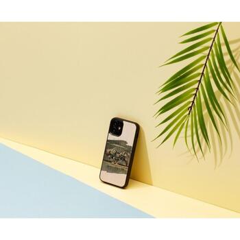 Man&Wood чехол M8573B, 5.4, совместим с Apple iPhone 12 mini, дерево, поликарбонат, с изображением (M8573B)