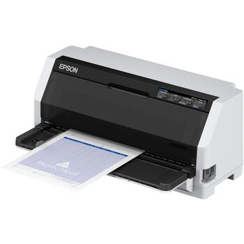 Epson LQ-690II принтер C11CJ82401, 487 символов/сек, 24 иглы, USB 2.0, Монохромный, Белый/Чёрный (C11CJ82401)