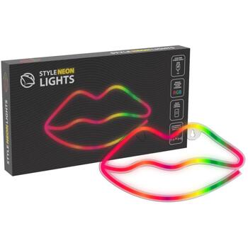 Manta Неоновые огни SNL61RGB, 5W, 5V, 2м кабель питания, 16 цветов, дистанционное управление, петли для подвешивания (SNL61RGB)