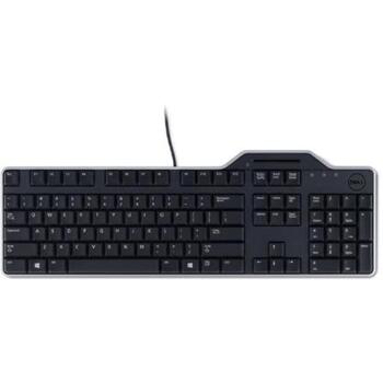 Dell Klaviatūra KB813, 1xUSB, 549g, noņemams plaukstas atbalsts, izturīga pret izliešanu, zemu profilu taustiņi (580-18366)