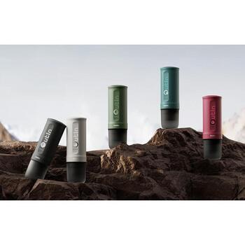 Outin Nano A000003, 7500mAh, 20 бар, 92°C, 80мл, 200с, USB/12V/24V, кофеварка, бирюзовый (A000003)