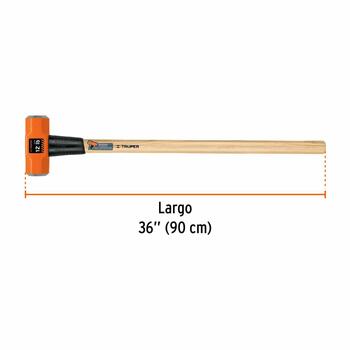 Veseris ar koka kātu 5.44kg TRUPER (MD-12M)