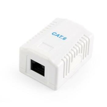 Gembird Коробка для монтажа кабеля CAT6 UTP 53 x 40 x 30 мм (NCAC-1U6-01)