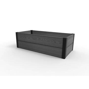 Keter Maple Trough бордюр для клумбы 29209666939, 106x50x32см, серый, Evotech (29209666939)