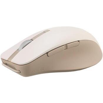 Asus optiskā pele MD200 90XB0790-BMU0A0, 2.4 GHz, Bluetooth 5.0, 4200 dpi, 6 pogas, kluss klikšķis (90XB0790-BMU0A0)