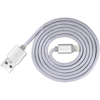 Devia USB кабель МОДЕЛЬ 102010254232, 120 см, Apple Lightning, USB 2.0 Type A, 2.4 A, сертифицированный MFi (102010254232)