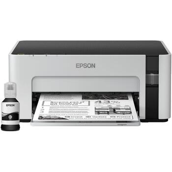 Epson EcoTank M1100 принтер C11CG95403, 1440 x 720 dpi, 15 стр./мин, USB 2.0, 150 листов, монохромный (C11CG95403)