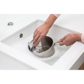 Brabantia Салфетка из микрофибры 118029, 2 шт., 30x30 см, темно-серая, впитывает в 7 раз больше, стирка при 60°C (118029)