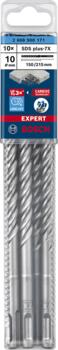 Triecienurbis SDS plus-7X 10x150x215mm, 10 gab., Perforatora urbjiem EXPERT SDS PLUS-7X TRIECIENURBIS PERFORATORIEM, 2608900171, BOSCH (2608900171)