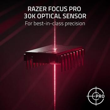 Razer Cobra Pro RZ01-04660100-R3G1, bezvadu optiskā spēļu pele, 30000 DPI, 8 pogas, 77 g, 2.4GHz/Bluetooth, RGB (RZ01-04660100-R3G1)