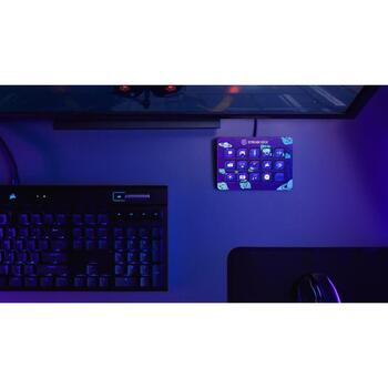 Elgato Клавиатура Stream Deck MK.2 10GBA9901, 15 ЖК-клавиш, USB-C, USB 2.0, черный, программируемые горячие клавиши (10GBA9901)