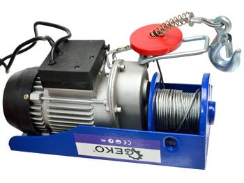 Elektriskā troses vinča 150/300 kg, 600W G01087 GEKO (G01087)