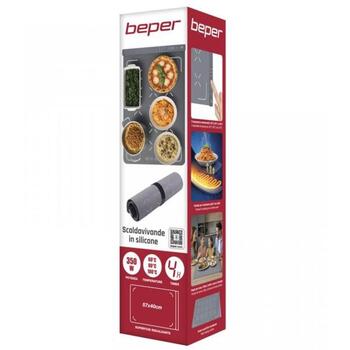 Beper подогреватель пищи P101TEM100, 350W, 60-100°C, таймер 1-4ч, съемный кабель, сенсорное управление (P101TEM100)