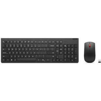 Lenovo Klaviatūra un pele komplekts 4X31R64494, 2.4 GHz, 3 pogas, melna, mediju kontrole (4X31R64494)