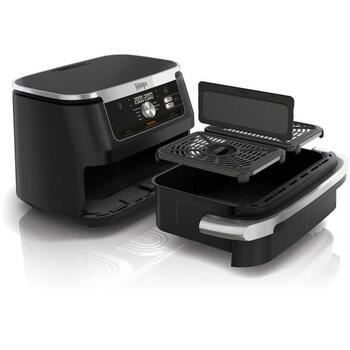 Ninja aerogrils AF500EU, 2470 W, 10.4 l, 40-240 °C, taimeris, nelīpošais pārklājums, Dual Zone, MegaZone (AF500EU)