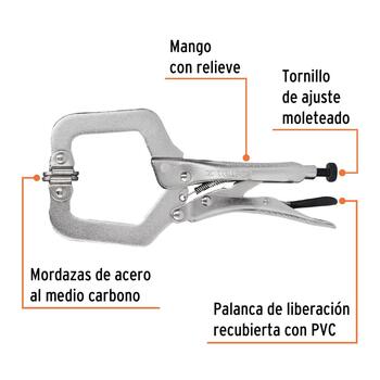 Плоскогубцы C-Clamp 150 мм 17413 PPC-6R Truper (PPC-6R)
