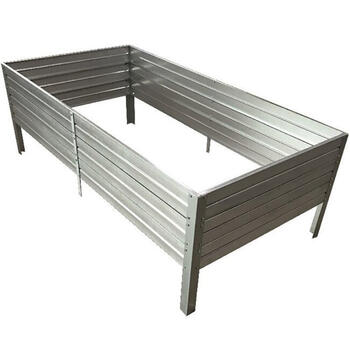 Paaugstinātā dārza dobe 1500x750x300mm, cinkota; 3075150C Klasika Garden (3075150C)