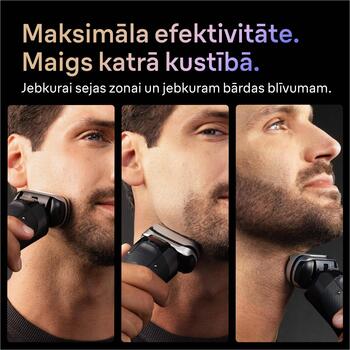 Braun bārdas skuveklis 9600s Series 9 PRO+, 60 min, 100-240 V, 5 asmeņi, mitrs un sauss, mazgājams, trimmeris, displejs (9600s)